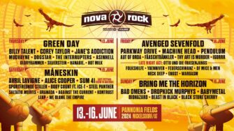 Nova Rock Festival bestätigt Headliner und über 40 Bands für 2024!