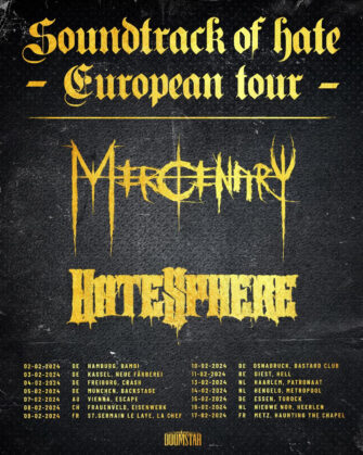 Hatesphere und Mercenary kündigen Co-Headline ‘Soundtrack of Hate’ EU Tour 2024 an