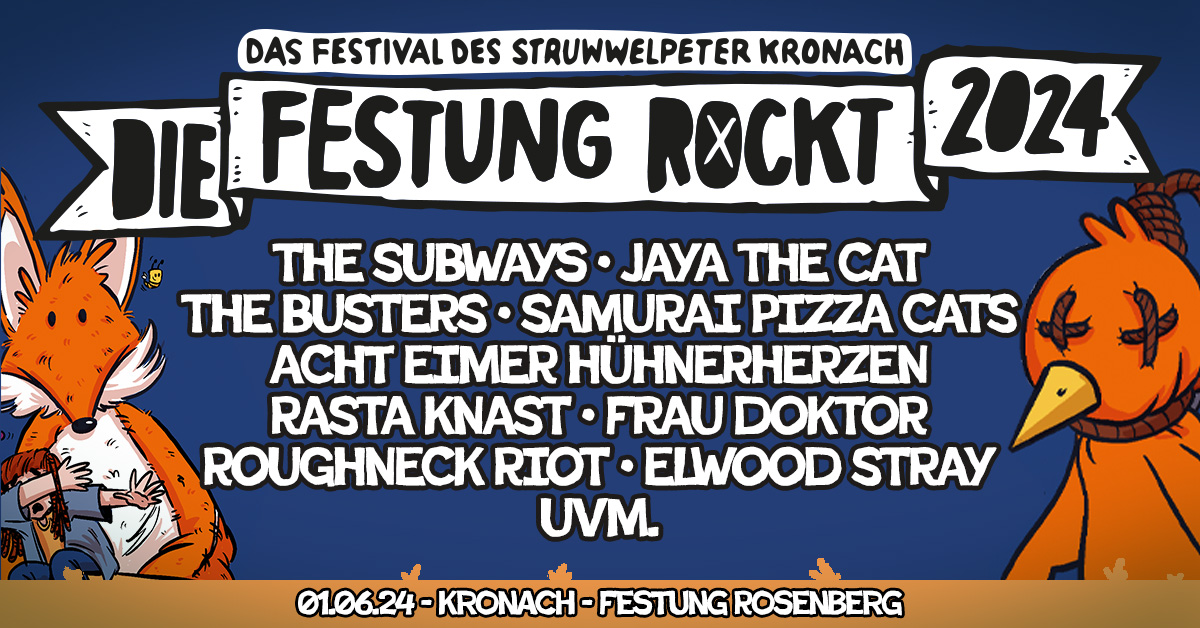 Die Festung Rockt Alle Infos zum Festival mit TIMETABLE