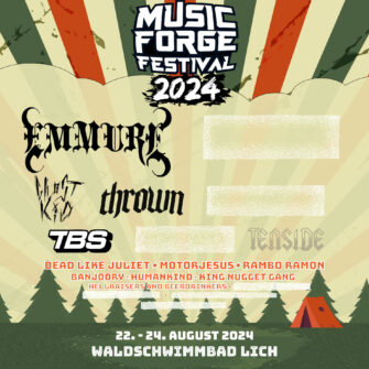 Music Forge Festival 2024: Erster Headliner & 11 weitere Acts bestätigt!