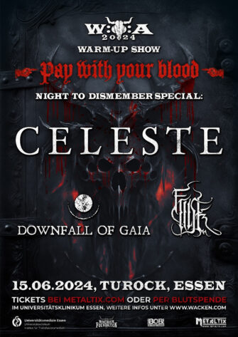 Wacken Warm-Up Show Night to Dismember Special  – “Pay with your blood” im Turock Essen