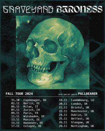 GRAVEYARD kündigen EU- und UK-Co-Headlinetour mit BARONESS an