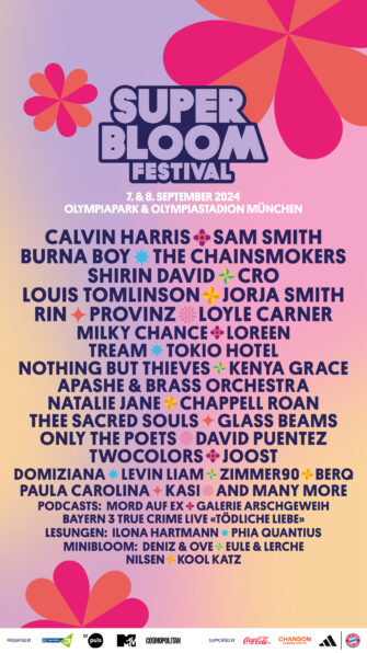 SUPERBLOOM Festival 2024: musikalisches Line-Up voller Newcomer:innen und Superstars