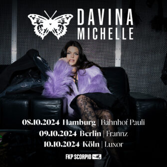 Festivalstalker präsentiert DAVINA MICHELLE auf Higher Tour