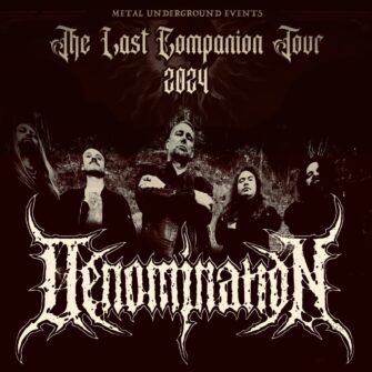 Denomination kündigt „The Last Companion Release Tour 2024“ mit Ecocide an