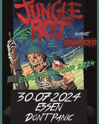 Konzertbericht zu Jungle Rot + Disminded 30-07-2024 Don´t Panic Essen