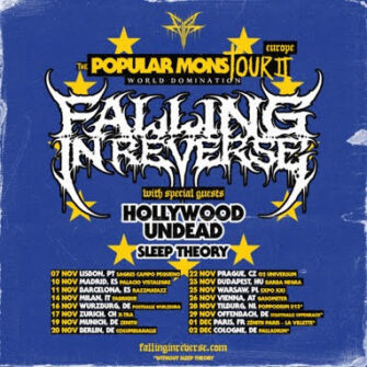 FALLING IN REVERSE kommen im Winter auf EU-TOUR 2024