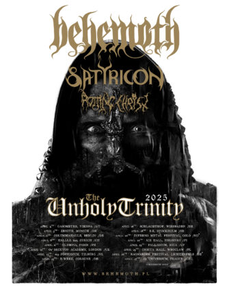 BEHEMOTH kündigen „The Unholy Trinity“-Europatour an
