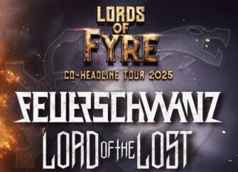 FEUERSCHWANZ kommen mit LORD OF THE LOST auf LORDS OF FYRE Tour 2025