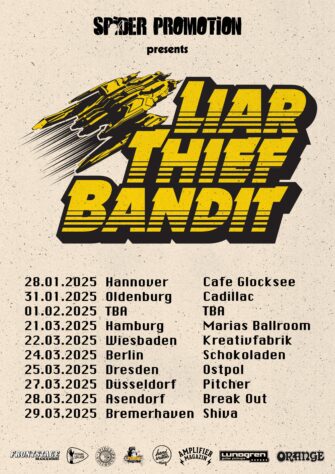 Festivalstalker präsentiert Liar Thief Bandi Tour 2025