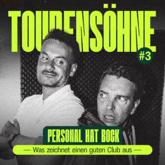 Festivalstalker präsentiert den Podcast Tourensöhne mit Pensen Paletti und GartenEde – #3 Was zeichnet einen guten Club aus