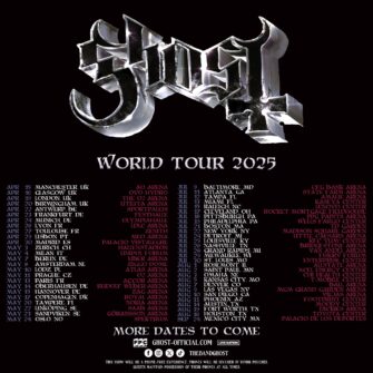 Ghost verkünden Headliner-Tour für 2025