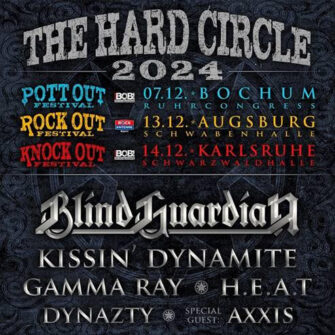 KISSIN‘ DYNAMITE als Co-Headliner bei THE HARD CIRCLE bestätigt