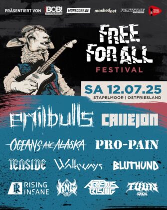 Festivalstalker präsentiert: Free For All Festival 2025 – Das komplette Line-Up