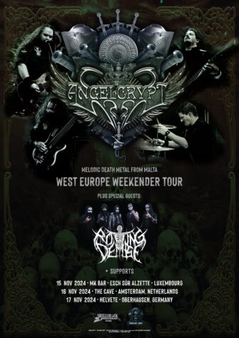 Death Metal Legenden Angel Crypt gehen auf Weekender Tour