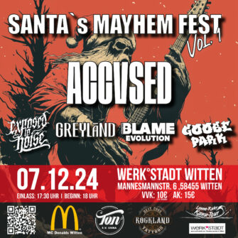 Santa’s Mayhem Fest Vol.1 – Ein Rock- und Metalcore Festival der Extraklasse!