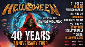 HELLOWEEN kündigen Jubiläums-Welttour für 25/ 26 an