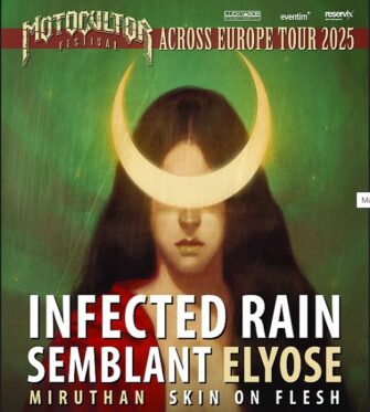 Infected Rain kommen auf Motocultor Across Europe Tour 2025