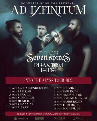 AD INFINITUM kommen im Herbst 2025 auf Headliner-Tour