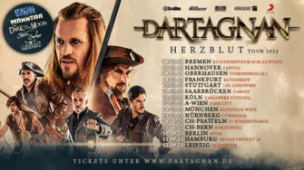 DARTAGNAN gehen auf „Herzblut Tour 2025“