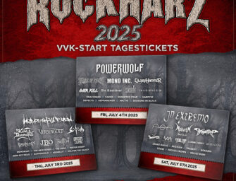TAGESAUFTEILUNG UND TAGESTICKETS FÜR DAS ROCKHARZ 2025
