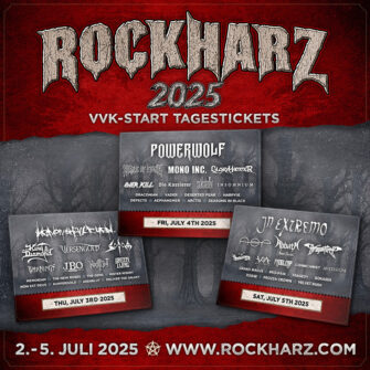 TAGESAUFTEILUNG UND TAGESTICKETS FÜR DAS ROCKHARZ 2025