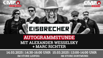 EMP x EISBRECHER: Signing Sessions in Leipzig und Dortmund