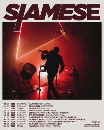 Siamese Sommer Tour 2025