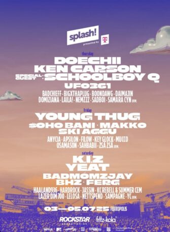 SPLASH! FESTIVAL 2025: DOECHII, K.I.Z und mehr