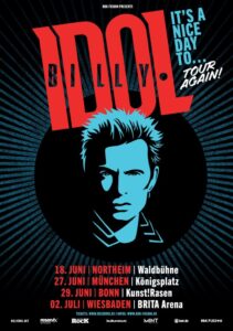 Billy Idol- It´s a nice day to Tour Again 2025