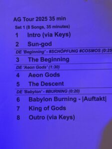 Imperial Age eröffnen Ihre Return of the Atlanteans Tour im Kubana Siegburg