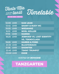 Das Tante Mia tanzt Festival im Norden Deutschlands 2025