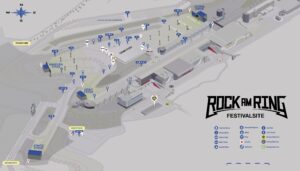 Rock am Ring 2025: Camping- und Parkplan und Infield-Map