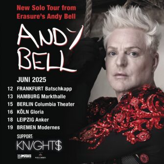 Andy Bell von Erasure mit neuem Solo-Album auf Tour