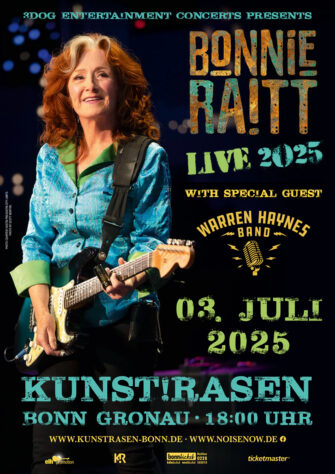 Bonnie Raitt gastiert auf dem Kunst!Rasen Bonn