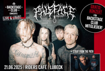 PALEFACE SWISS und STRAY FROM THE PATH live im Rahmen der “EMP Backstage Club”-Konzertreihe in Lübeck