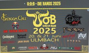 U.O.B. Ulmich om Braand - Das Metal Festival von Fans für Fans 20.+21.06.2025 in Ulmbach