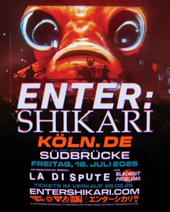 Enter Shikari in Köln