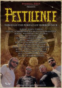 Pestilence kommen auf Through The Portals of Horror Tour 2025