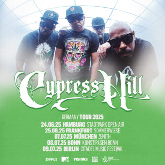 Cypress Hill mit fünf Konzerten im Sommer 2025 in Deutschland