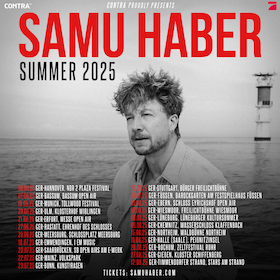 Samu Haber Open Air Sommer Tour 2025