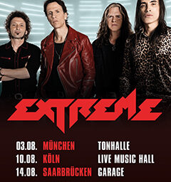 Extreme- die US-Rocker auf Sommer Tour 2025