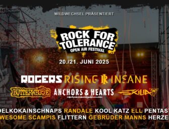 Rock for Tolerance Open Air Festival – 20./21. Juni 2025
