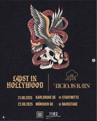 Lost in Hollywood und Vicious Rain tun sich für zwei Shows zusammen