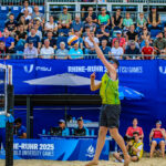 FISU World University Games 2025 – Herren-Beachvolleyball Spiel: Chile 0 : 2 Deutschland
