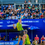 FISU World University Games 2025 – Herren-Beachvolleyball Spiel: Chile 0 : 2 Deutschland