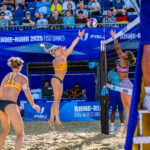 FISU World University Games 2025 – Frauen-Beachvolleyball Spiel: Deutschland 2 : 0 Libanon