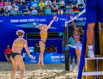 FISU World University Games 2025 – Frauen-Beachvolleyball Spiel: Deutschland 2 : 0 Libanon