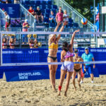 FISU World University Games 2025 – Frauen-Beachvolleyball Spiel: Deutschland 2 : 0 Libanon
