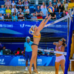 FISU World University Games 2025 – Frauen-Beachvolleyball Spiel: Deutschland 2 : 0 Libanon